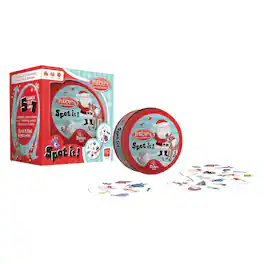 USAoploy - Rudolph The -Nosed Reindeer Spot It! Card Game - Red