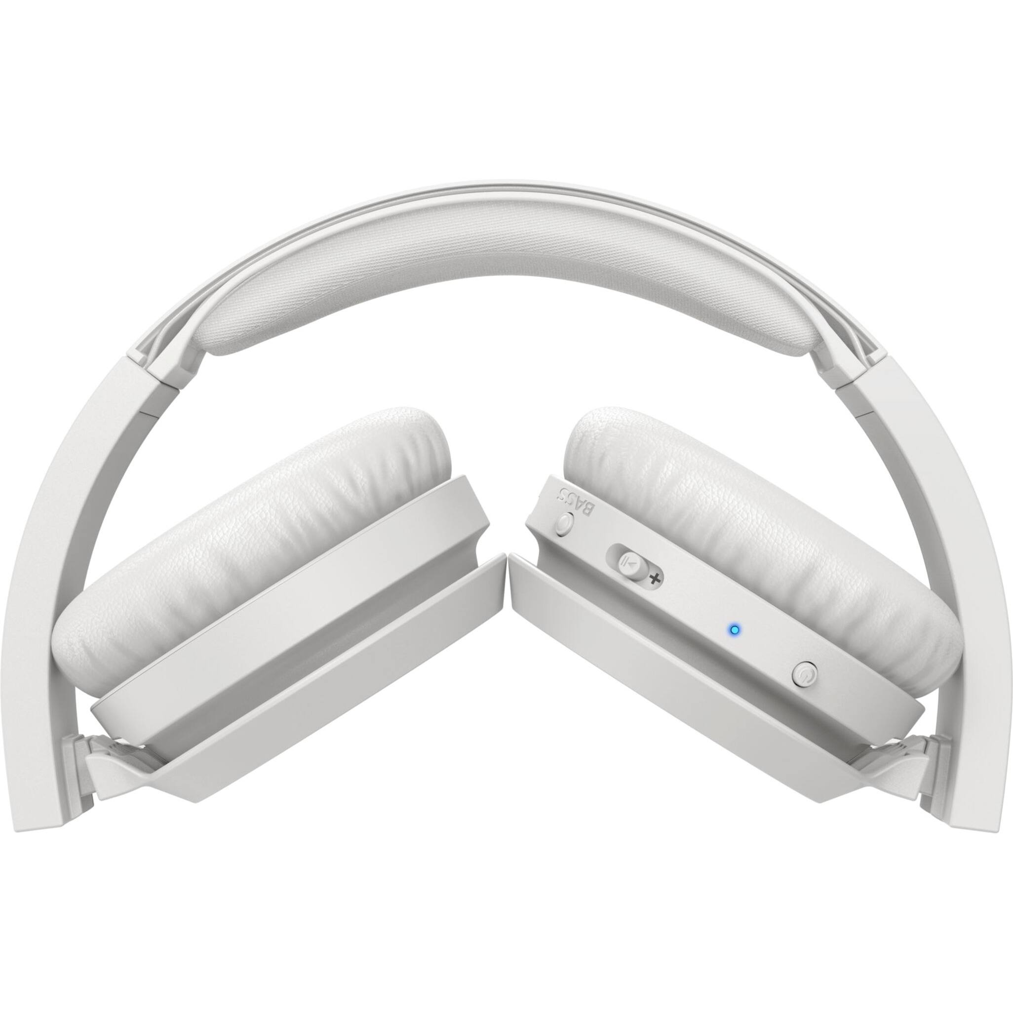 Alt View 17. Philips - TAH4205WT Wireless Over-the-head Headphones - White.