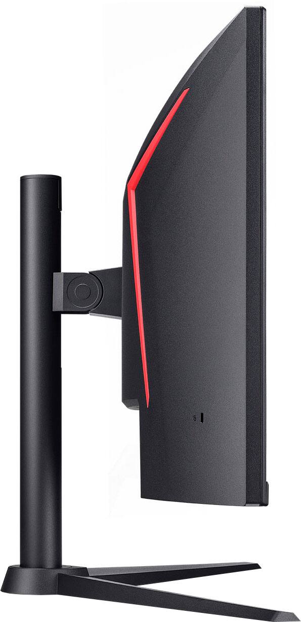 Alt View 6. Acer - Nitro 34" HD 5K2K (5120 x 2160) 1500R Curved LCD, VA 360Hz, FreeSync Premium Gaming Monitor - DisplayPort, 2 x HDMI - Black.