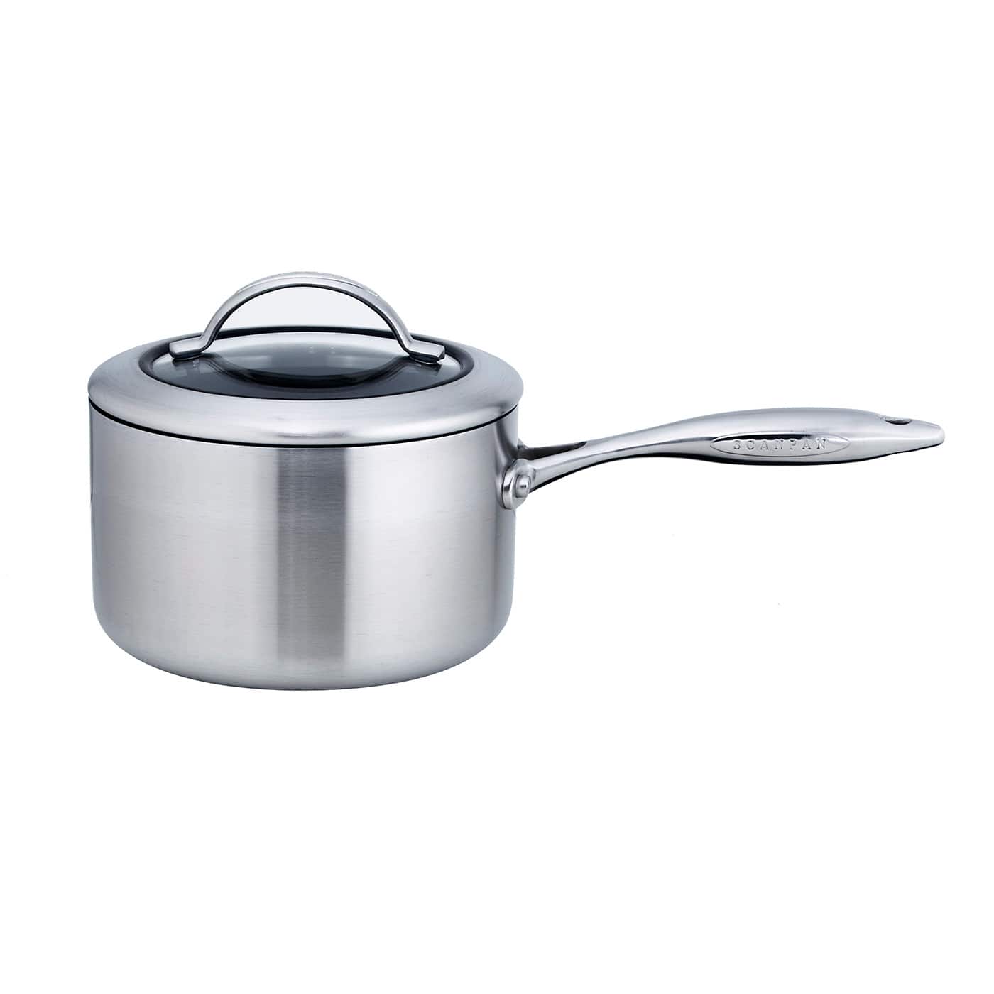Scanpan - CTX 2.75 Quart Saucepan with Lid, Stainless Steel - Silver price history on PriceWatchPro