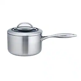Scanpan - CTX 2.75 Quart Saucepan with Lid, Stainless Steel - Silver