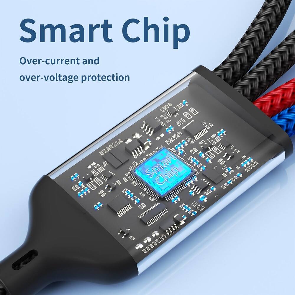 Smart Chip  
Over-current and over-voltage protection
