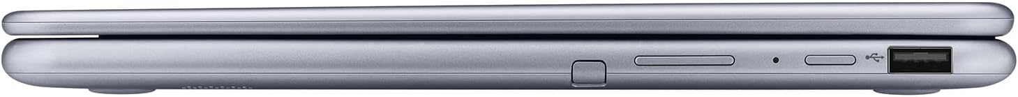 Alt View 7. Samsung - Chromebook Plus V2 12.2 FHD+  2-in-1 Touch Laptop -Intel Celeron - 4GB RAM- 128GB Storage - IST SDCard - Chrome OS - Silver.