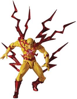 PopMarket - Kaiyodo - DC Heroes - Revoltech Amazing Yamaguchi - Reverse Flash 2025 Action Figure - COLLECTIBLES - Multicolor