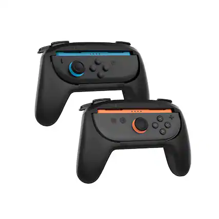 Front. 4Gamers - Twin Controller Grips - Switch 2.