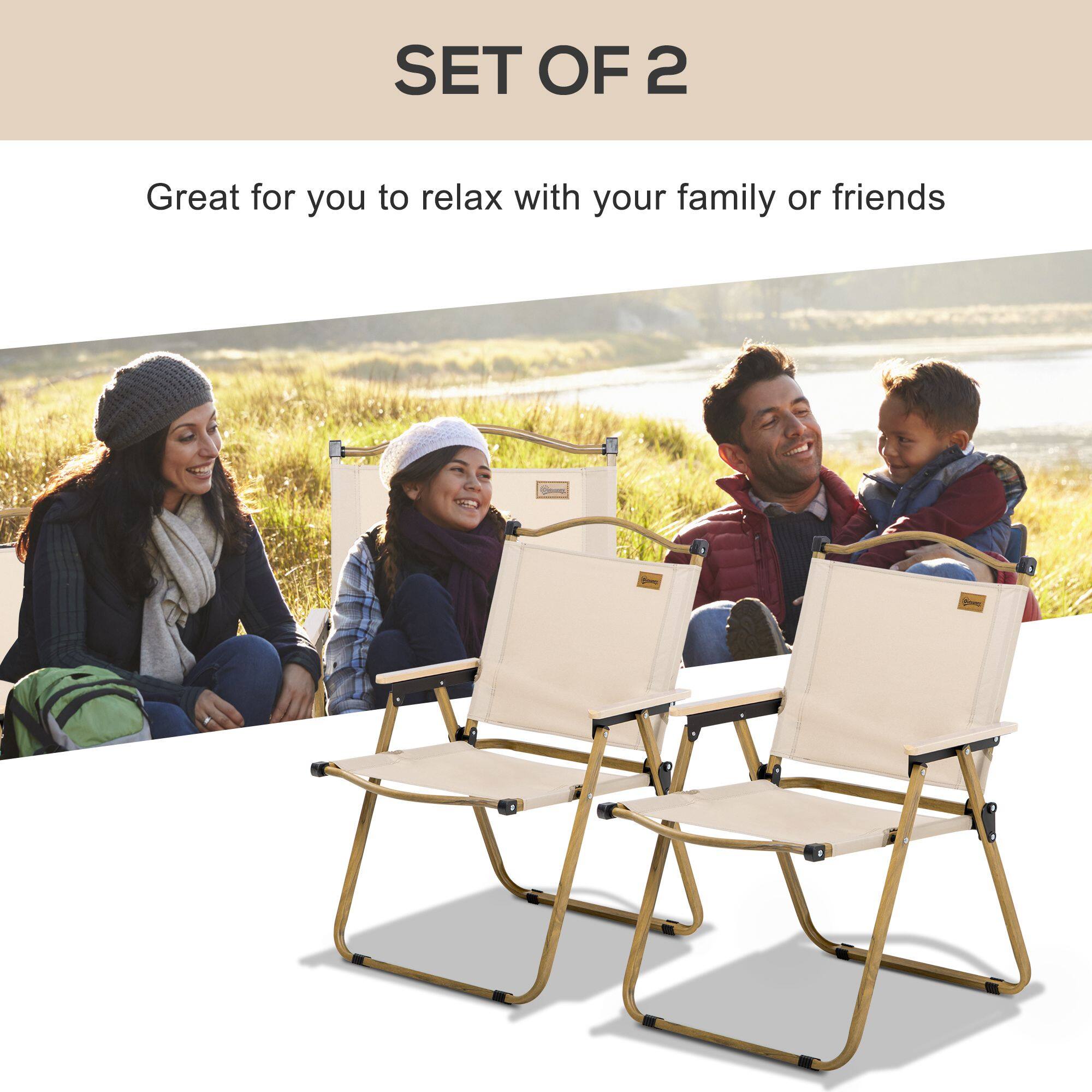 SET OF 2

Great for you to relax with your family or friends