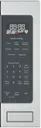 The text on the image is grouped and corrected as follows:

1. Sensor Cooking: Pizza Melt/Defrost Soften Weight/Time Reheat Potato Popcorn Beverage Vegetable Express Cook
2. Express Cook: 1 2 3 Add 30 Sec 4 5 6 Timer Orv/Off 7 8 9 Cook Time Power Level 0 Set Clock Clock Display Cancel Off Start Pause WiFi Door Unlock