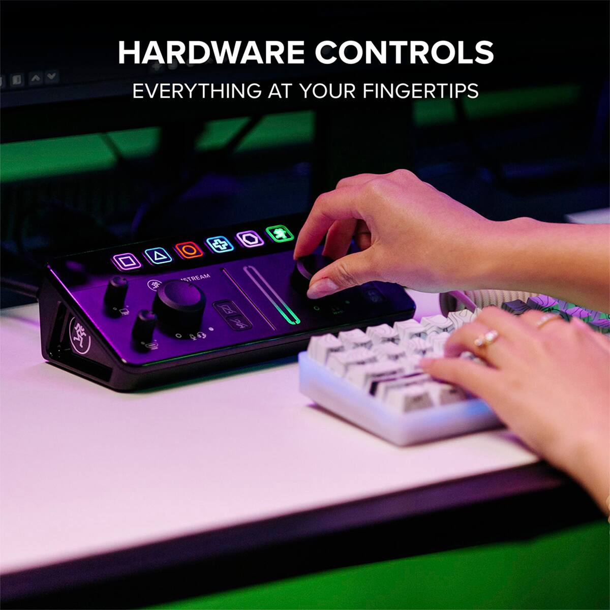 HARDWARE CONTROLS EVERYTHING AT YOUR FINGERTIPS