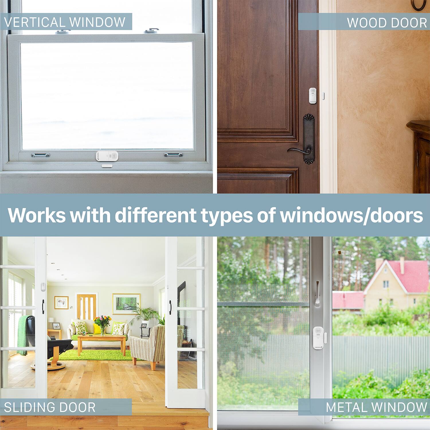 VERTICAL WINDOW WOOD DOOR SLIDING DOOR METAL WINDOW Works with different types of windows/doors