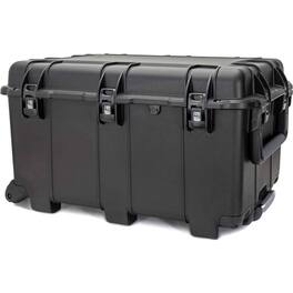 NANUK - 975 Wheeled Waterproof Standard Hard Case without Foam Insert, Black