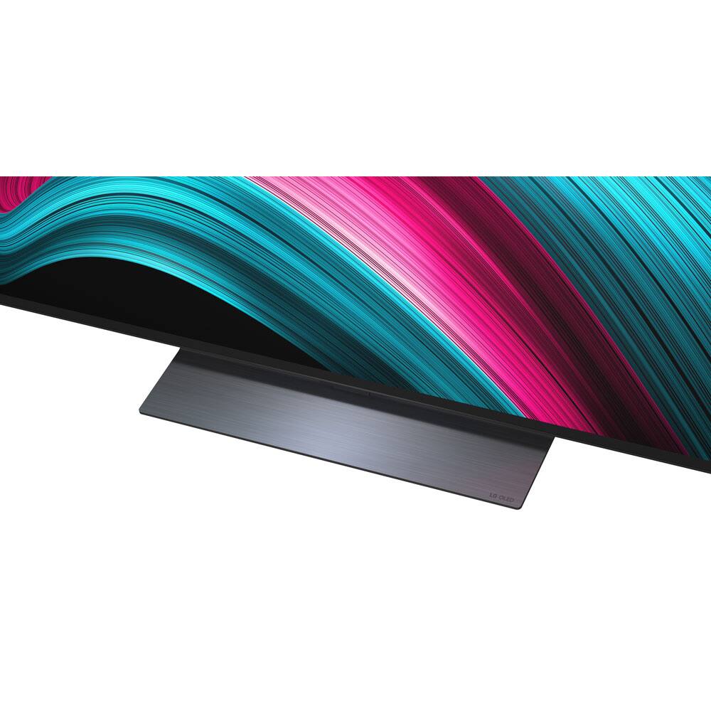 Alt View 5. LG - 77" Class OLED evo AI C5 4K Smart TV - Black.