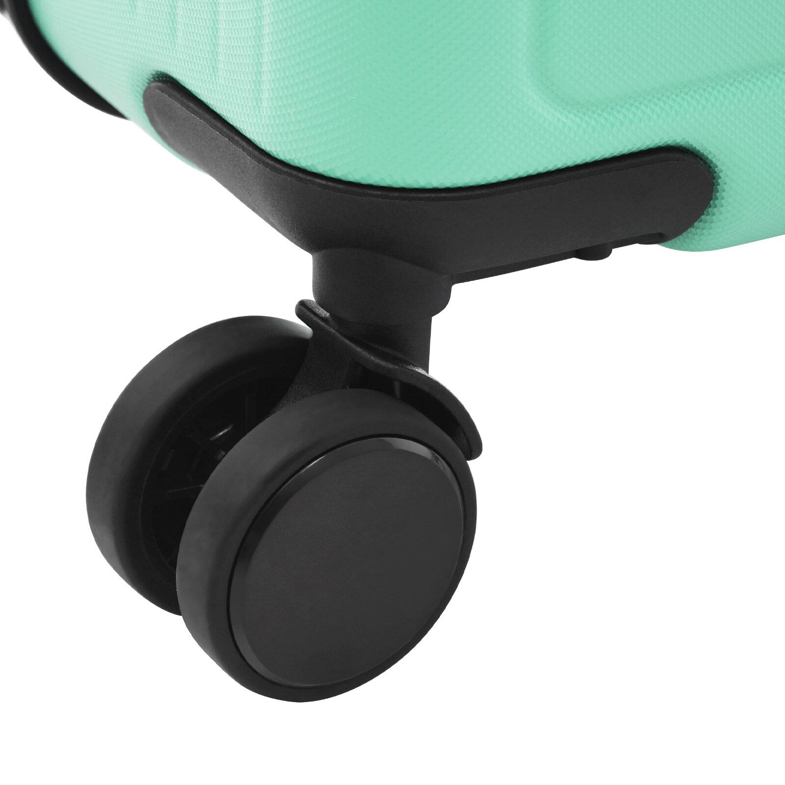 Alt View 8. Chateau Abodes - Luggage Set 3 Piece, Lightweight Hardside Travel Suitcases with Spinner Wheels and TSA Lock (20"/24"/28") - Green.