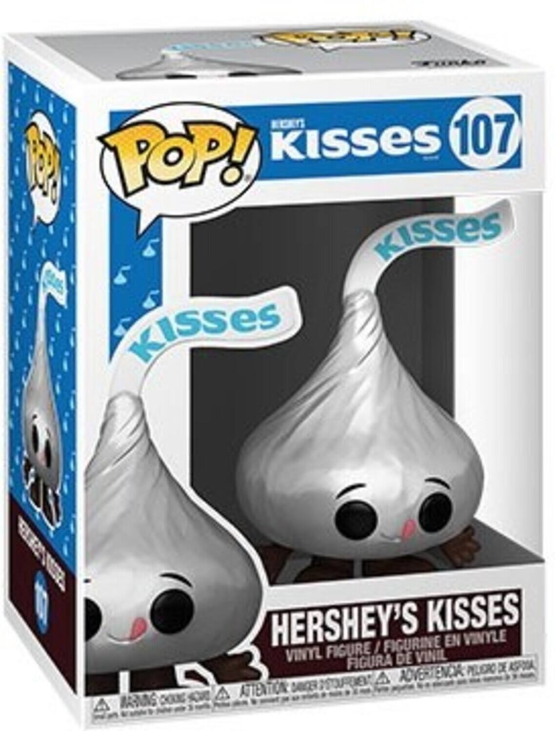 Sure, here is the corrected and grouped text from the image:

---

**POP!**  
**Kisses 107**

**HERSHEY'S KISSES**  
VINYL FIGURE / FIGURINE EN VINYLE / FIGURA DE VINIL

---

**ATTENTION**  
**WARNING**  
**ADVERTENCIA**  
**AVERTISSEMENT**  
**ADVERTENCIA**  
**ADVERTENCIA**  
**ADVERTENCIA**  
**ADVERTENCIA**  
**ADVERTENCIA**  
**ADVERTENCIA**  
**ADVERTENCIA**  
**ADVERTENCIA**  
**ADVERTENCIA**  
**ADVERTENCIA**  
**ADVERTENCIA**  
**ADVERTENCIA**  
**ADVERTENCIA**  
**ADVERTENCIA**  
**ADVERTENCIA**  
**ADVERTENCIA**  
**ADVERTENCIA**  
**ADVERTENCIA**  
**ADVERTENCIA**  
**ADVERTENCIA**  
**ADVERTENCIA**  
**ADVERTENCIA**  
**ADVERTENCIA**  
**ADVERTENCIA**  
**ADVERTENCIA**  
**