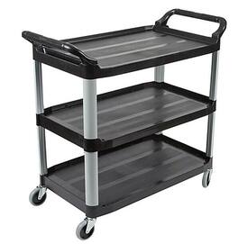 RubberMaid - Commercial X-tra Utility Cart; - Black