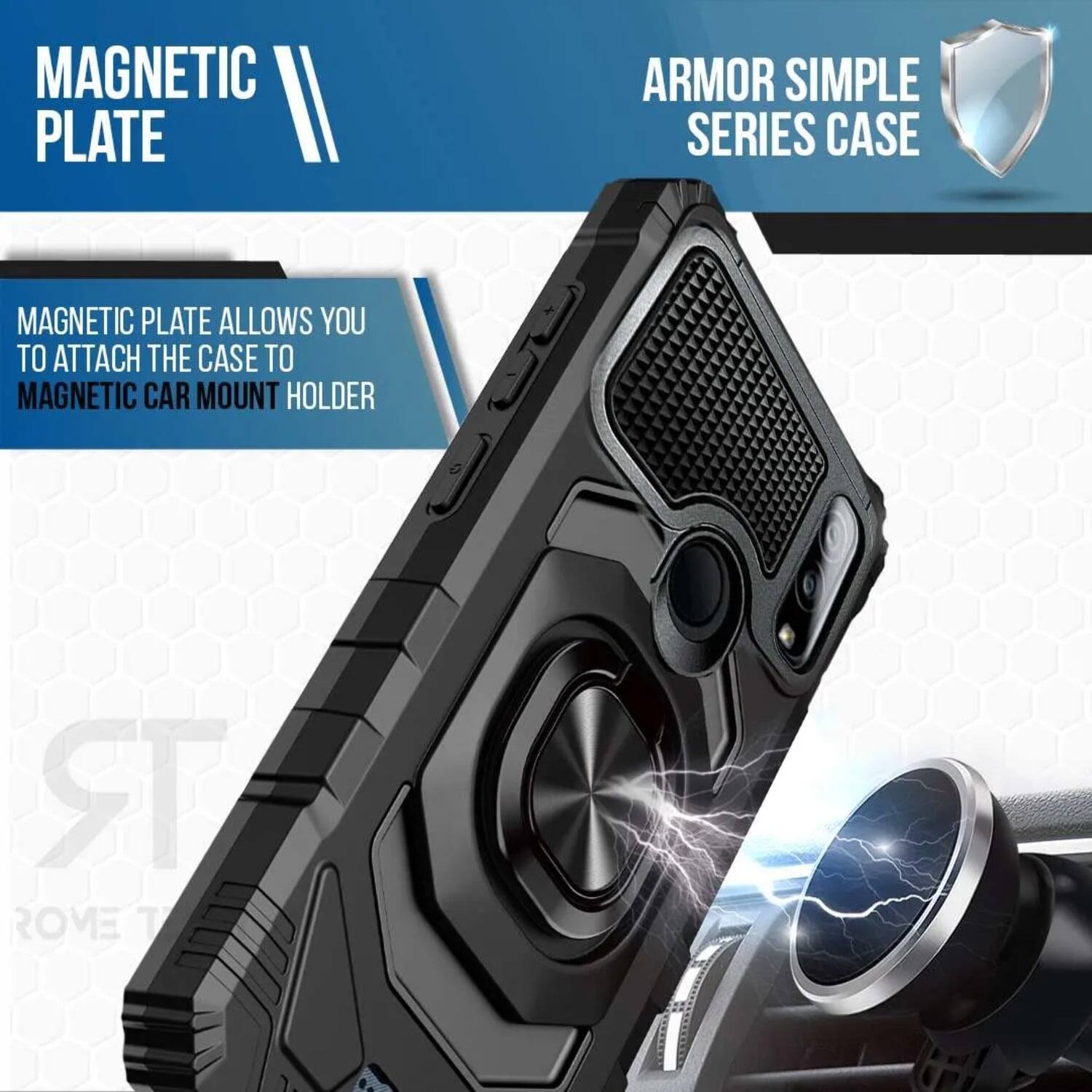 MAGNETIC PLATE  
ARMOR SIMPLE SERIES CASE  
MAGNETIC PLATE ALLOWS YOU TO ATTACH THE CASE TO MAGNETIC CAR MOUNT HOLDER