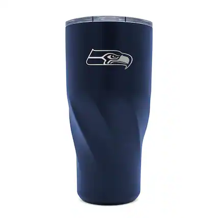 Front. WinCraft - Seattle Seahawks 30oz. Morgan Stainless Steel Tumbler - Multicolor.