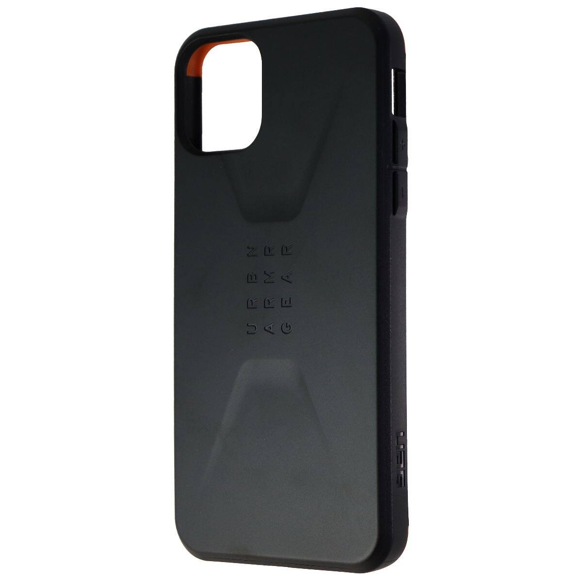 Front. Urban Armor Gear - Urban Armor Gear Civilian Series Hard Case for Apple iPhone 11 Pro Max - Black - Black.