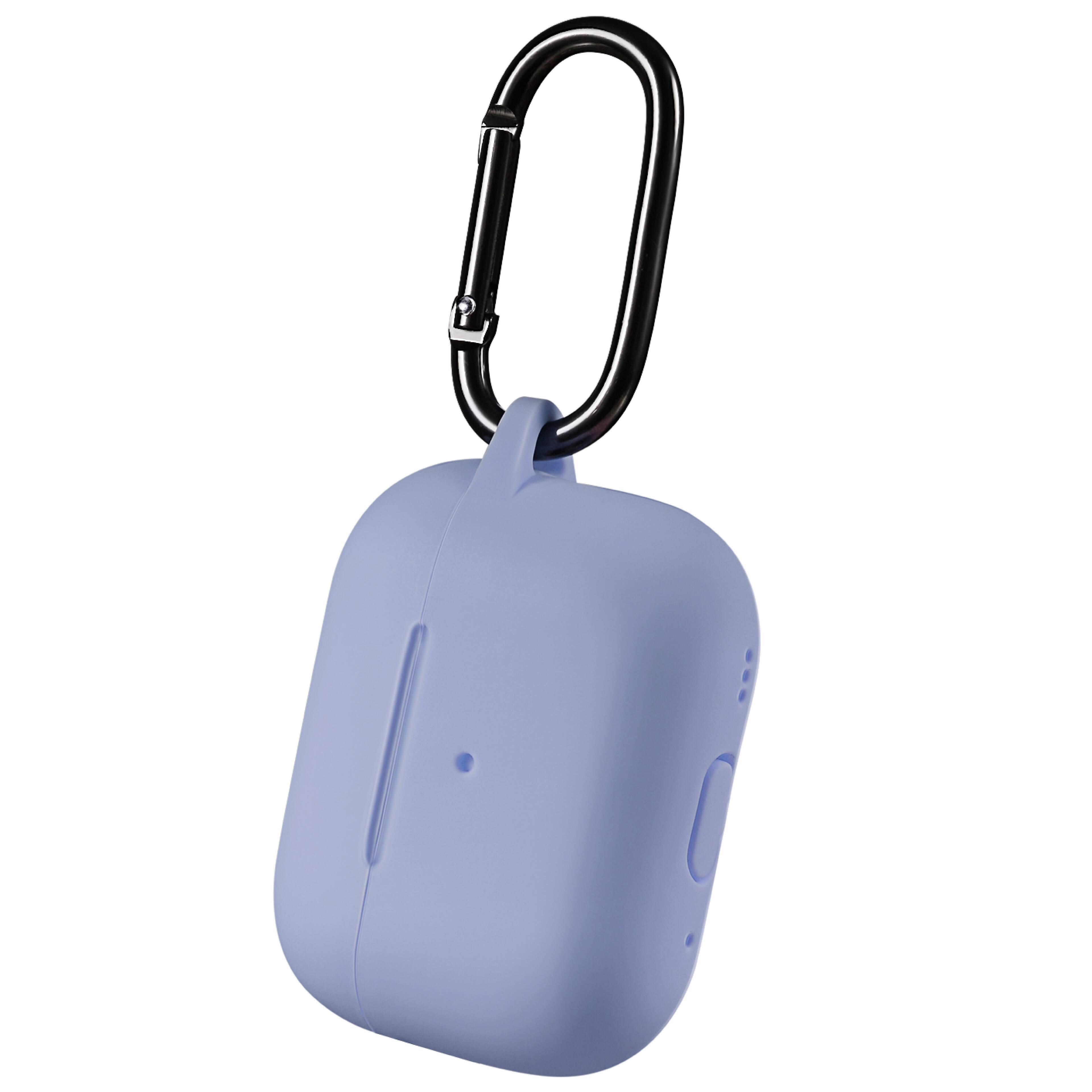 Alt View 4. Vena - For Apple Airpods Pro 2 Case Cover with Magsafe, Silicone Airpods Pro 2 Case 2nd Generation Wireless Charging Lavender - Purple.