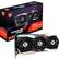 Front. MSI - AMD Radeon RX 6800 Gaming X Trio XT 16G - 16GB GDDR6 - PCI Express 4.0 - Graphics Card - Black.