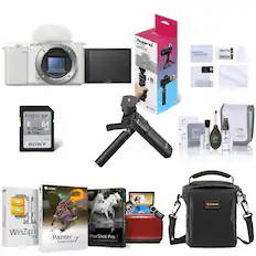 SONY Vlogger Kit MOISTENED CLEANING WIPES Cleaning Tape! Cearing Lpe SONY V30 3 I E 64 R: 270 MB GB W:70Ma MEN 86 SONY SONY FOWY PROSPFTC PROSPTC COREL WinZip 6 Mac Painter: essentials AfterShot Pro 3 Aftershot. @SUNGER
