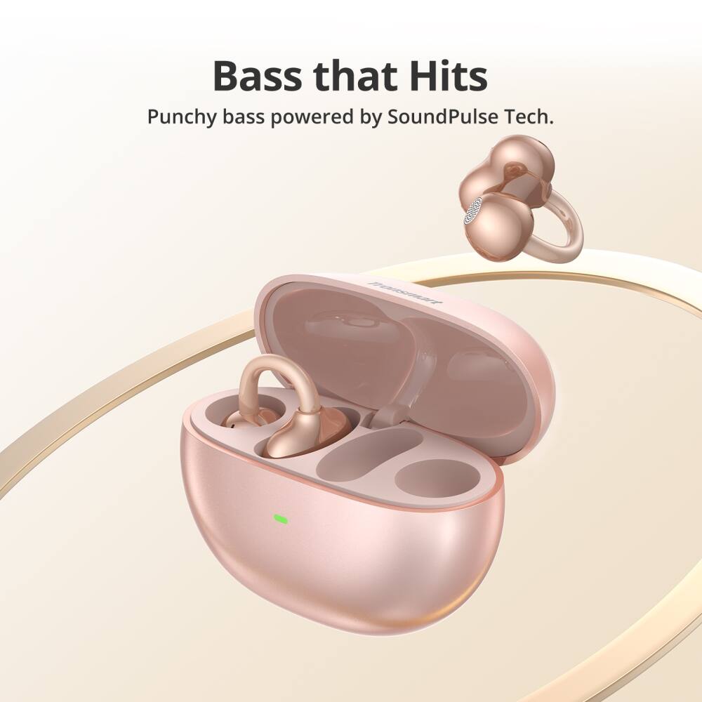 Bass that Hits  
Punchy bass powered by SoundPulse Tech.