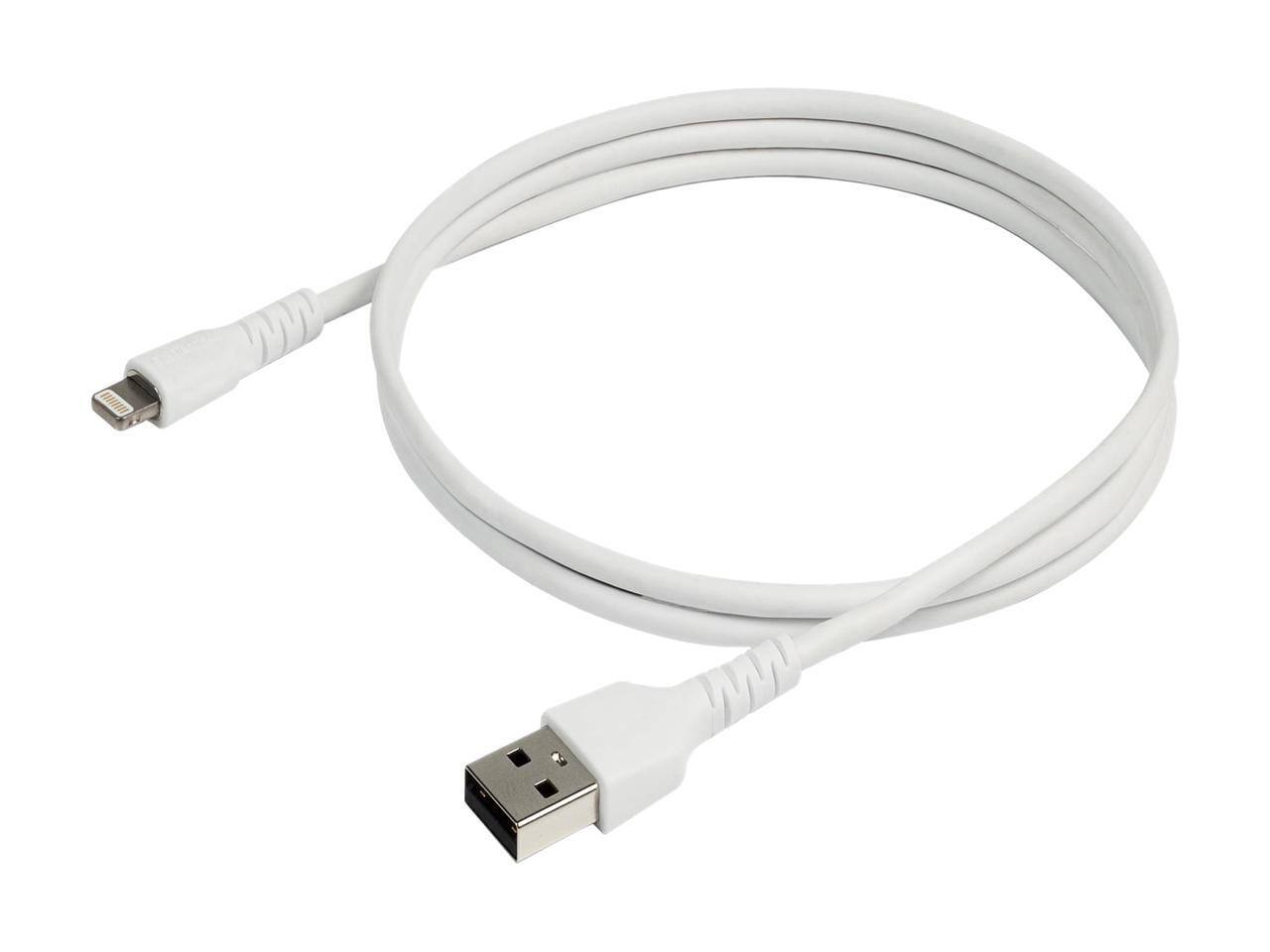 Alt View 1. StarTech.com - StarTech.com 1m USB A to Lightning Cable - Durable, Aramid Fiber, MFI Certified (RUSBLTMM1M).