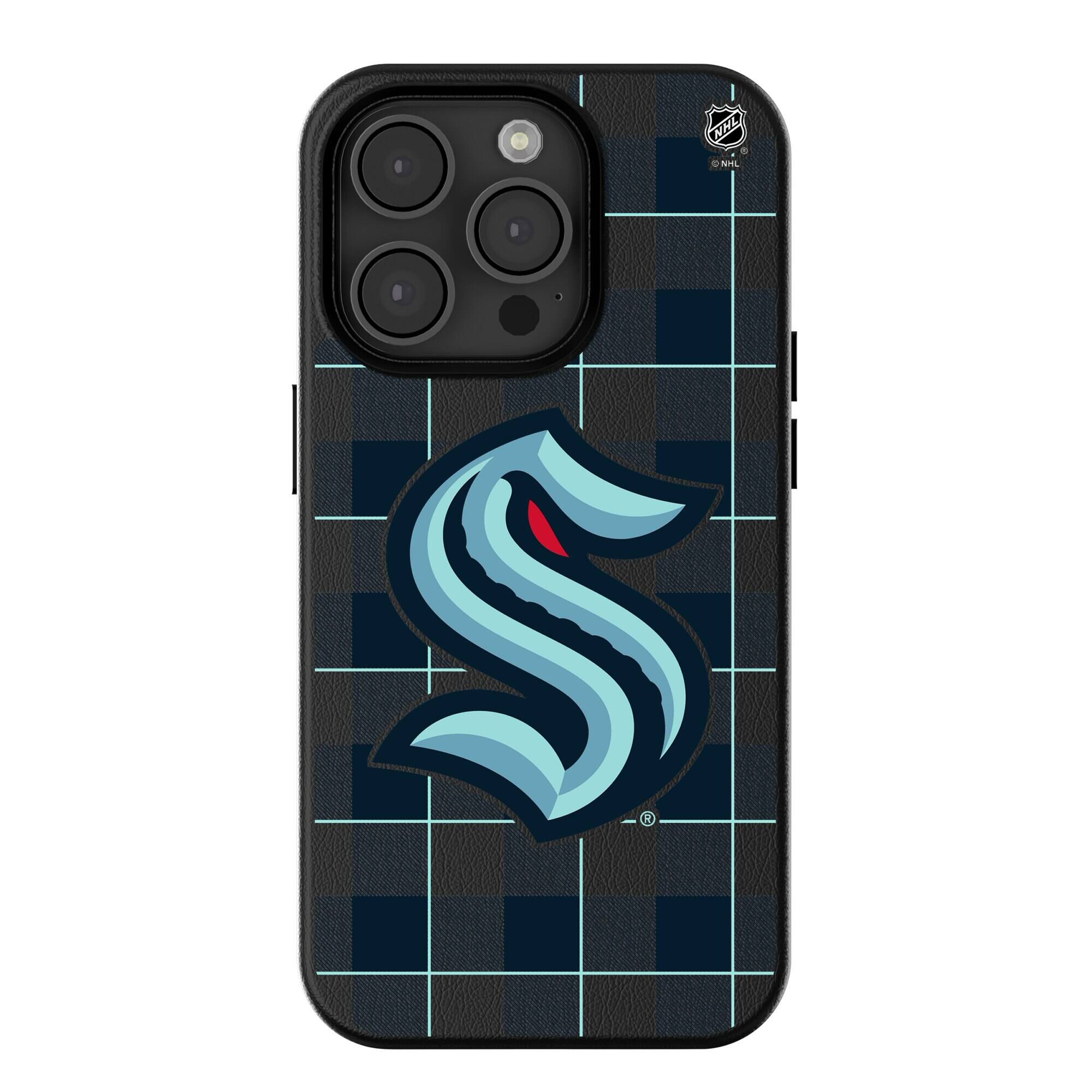 Keyscaper - NHL - Seattle Kraken Plaid iPhone Magnetic Bump Case - 15 Pro Max - Black price history on PriceWatchPro