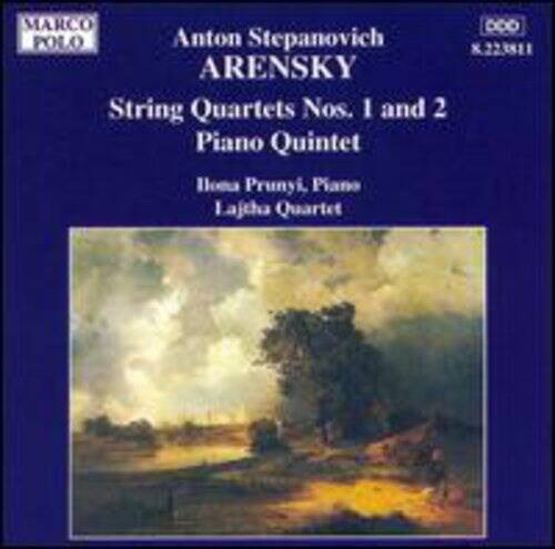 Arensky / Prunyi / Lajtha - QT STR 1/2/QNT Pno  - COMPACT DISCS