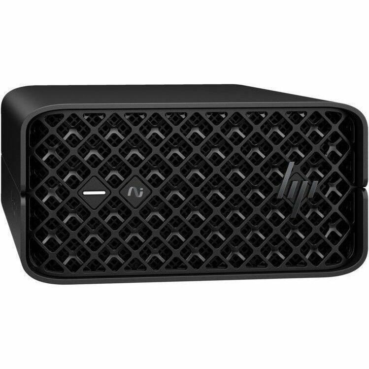 Alt View 4. HP - HP Z2 Mini G1a Workstation - 1 x AMD Ryzen AI MAX PRO 380 - 32 GB - 1 TB SSD - Mini PC - Jet Black - AMD Chip - Windows - Black.