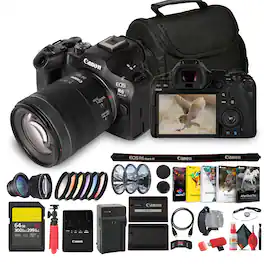 Canon - EOS R6 Mark III Mirrorless Camera with 24-105mm Lens Kit Travel Bundle
