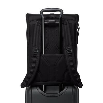 TUMI Alpha Bravo Surveillance Flap Backpack Black TUMI Alpha Bravo Surveillance Flap Backpack Black