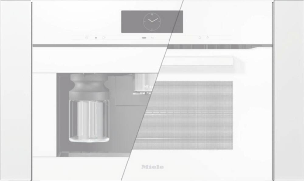 Front. Miele - EBA 7848 BRWS - Brilliant White.