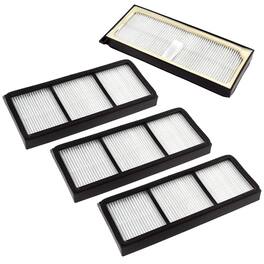HQRP - 4-Pack Pre-Motor Filter Replacement for Shark ION Robot RVFFK700, fits RV700 RV720 RV750 RV750C RV755 Vacuums