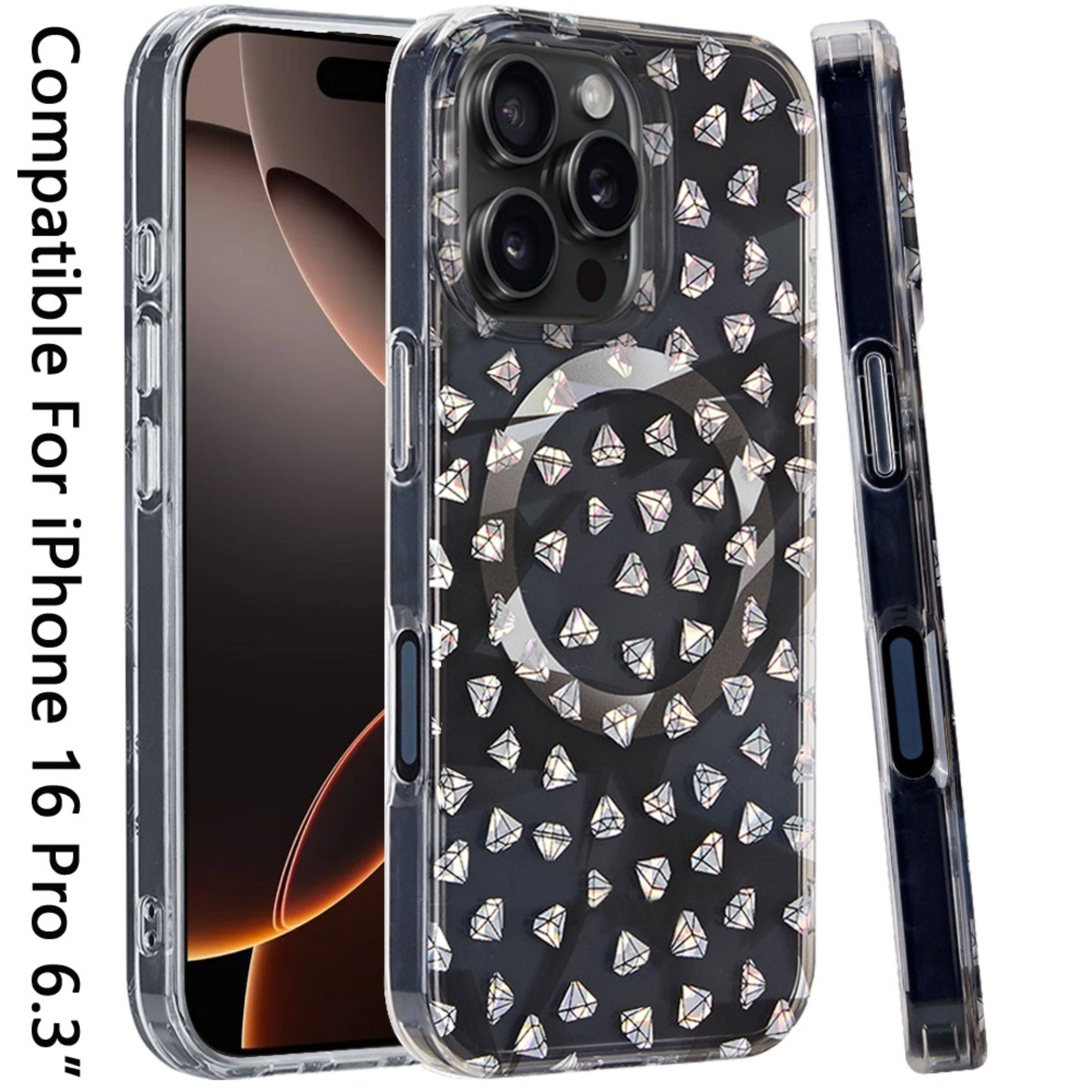 Compatible For iPhone 16 Pro 6.3"