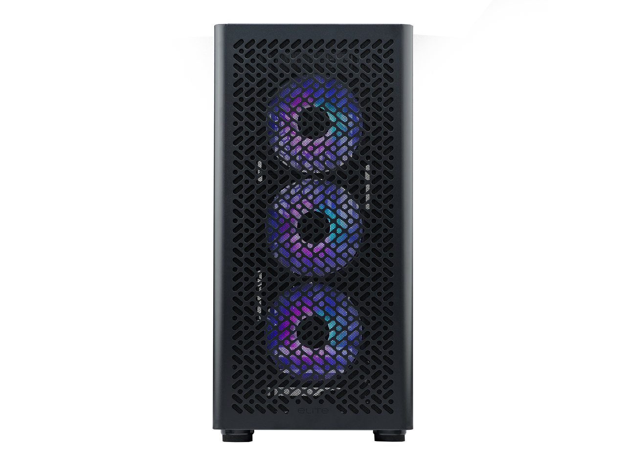 Alt View 9. Cooler Master - Cooler Master Elite 502 ATX Case, 410mm GPU, 360mm AIO, Triple aRGB Fans, Tempered Glass - Black.