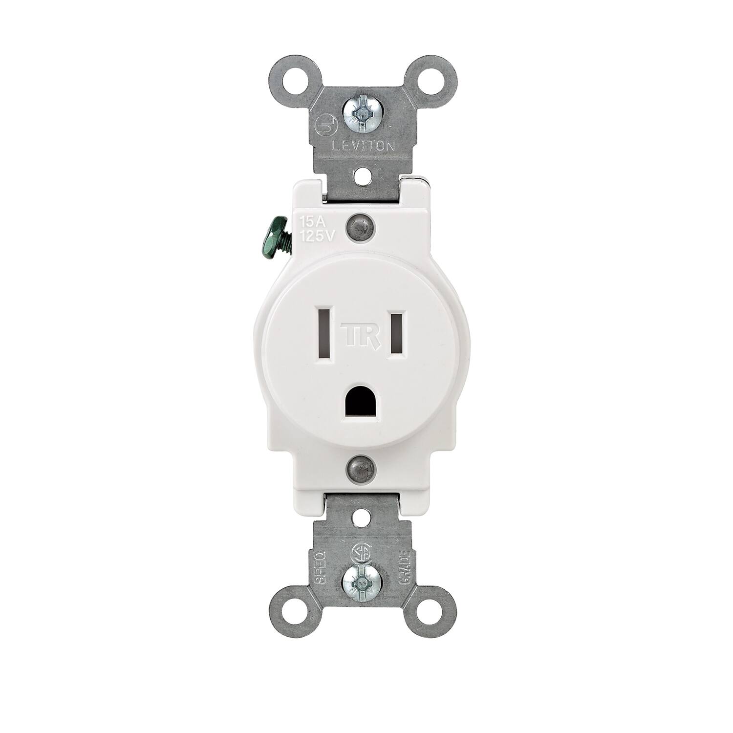 LEVITON  
15A 125V  
TR  
SPEO  
GRADE
