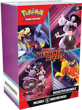 Pokémon - Trading Card Game: Scarlet & Violet Destined Rivals 6Pk Booster Bundle