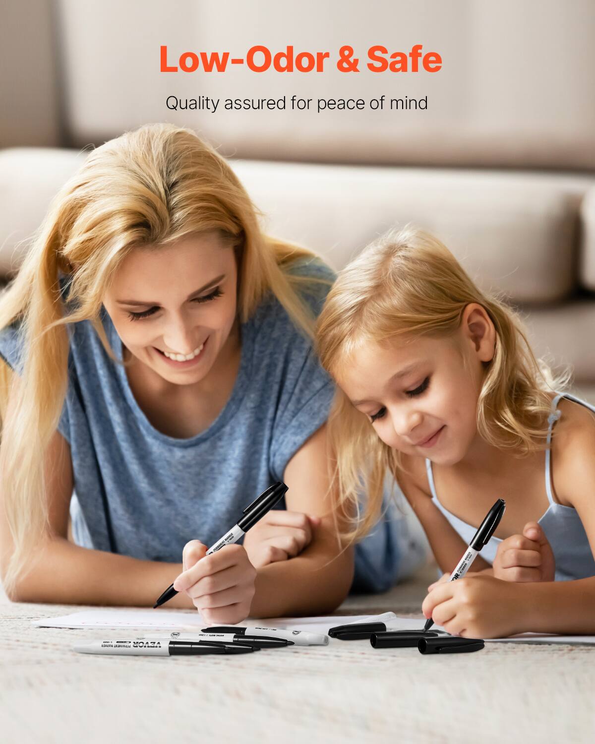 Low-Odor & Safe  
Quality assured for peace of mind