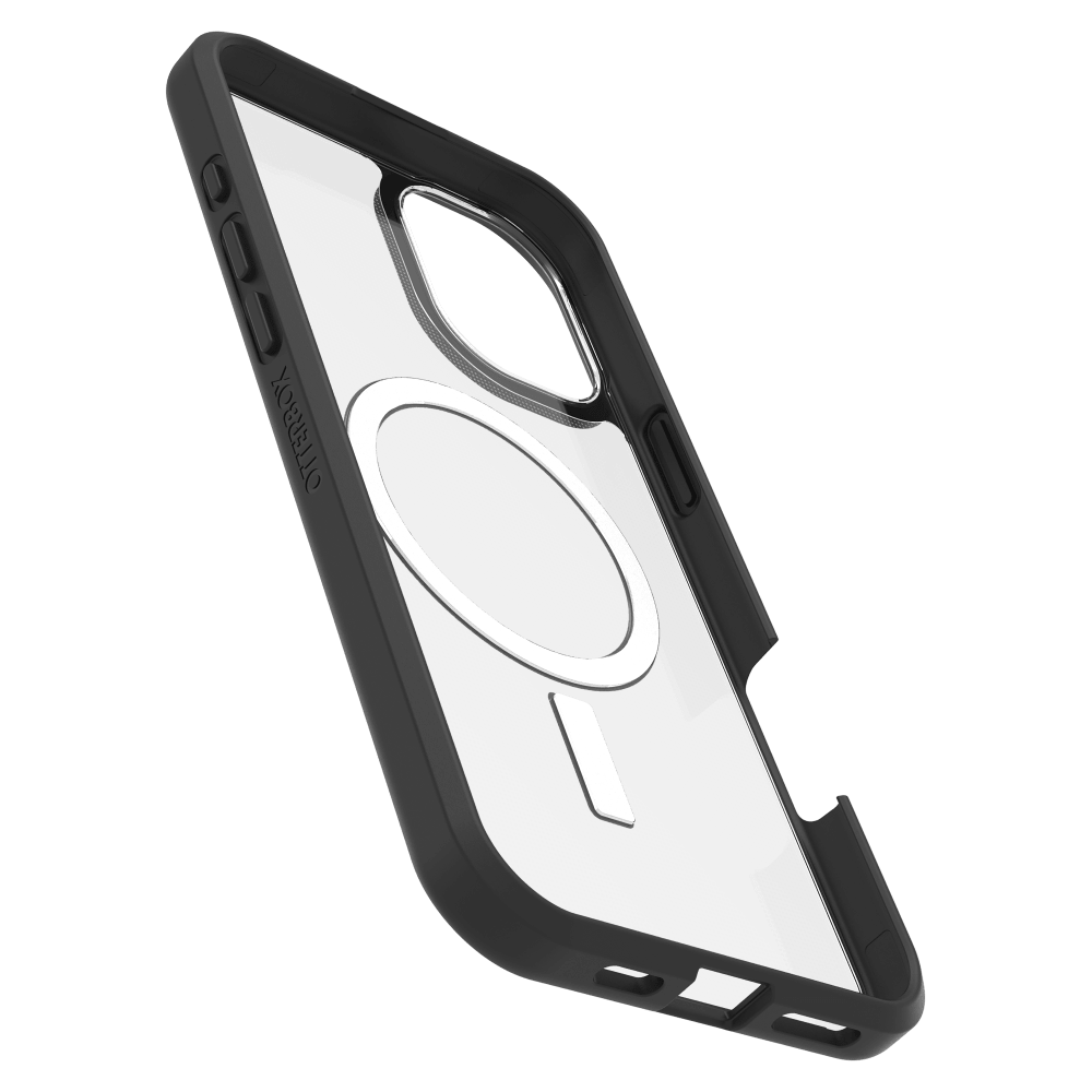Alt View 3. OtterBox - React MagSafe Case for Apple iPhone 16 Plus - Black.