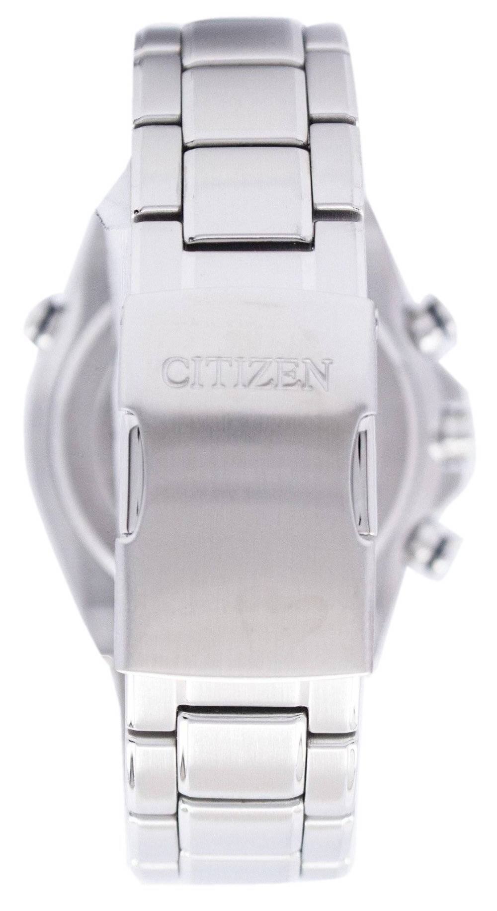 Back. Citizen - Eco-Drive Blue Angels Radio Controlled World Chronograph AT8020-54L Men's Watch - Blue.
