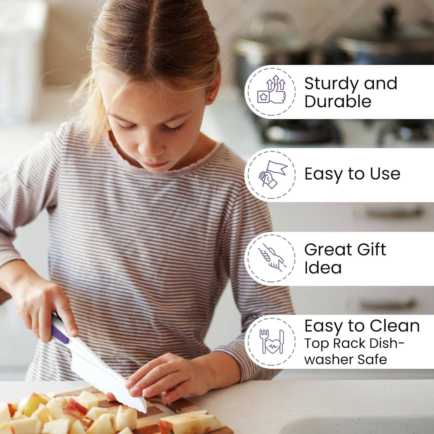 - Sturdy and Durable
- Easy to Use
- Great Gift Idea
- Easy to Clean
- Top Rack Dishwasher Safe