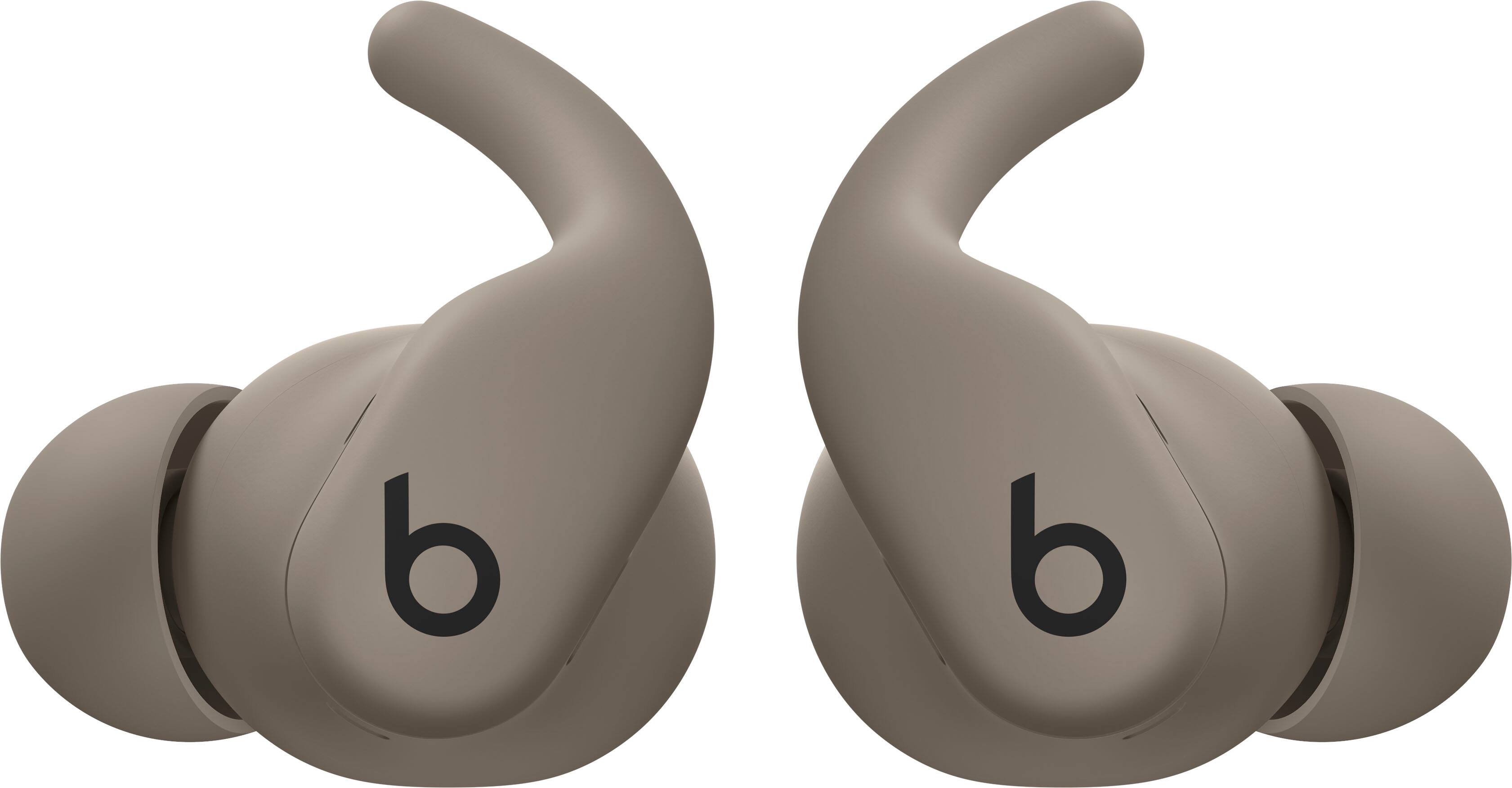 Alt View 11. Beats - Powerbeats Fit True Wireless Active Noise Canceling  Earbuds - Gravel Gray.