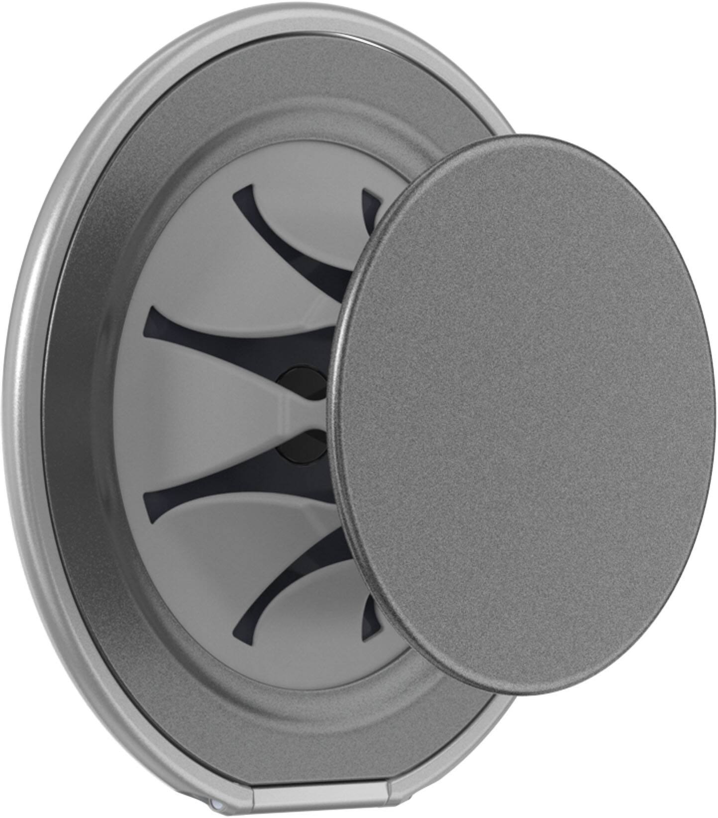 Alt View 11. PopSockets - PopSockets Low-Pro Grip for MagSafe, Ultra-Thin Magnetic Phone Grip with Kick-Out Stand - Gunmetal.