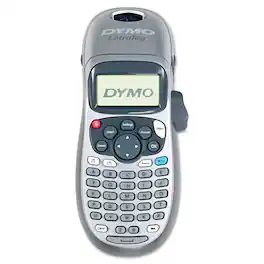 DYMO - LetraTag 100H Label Maker, 2 Lines, 3.1 x 2.6 x 8.3 - Silver/Gray