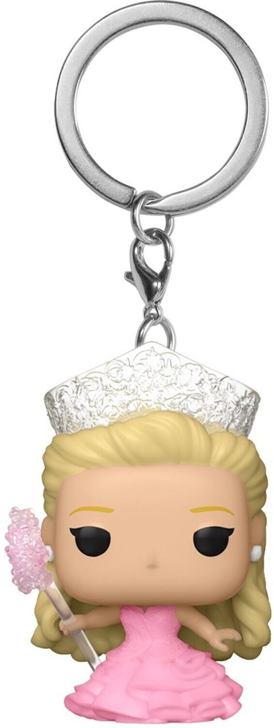 Front. Funko - FUNKO Keychain: Wicked - Glinda   - COLLECTIBLES - Multicolor.