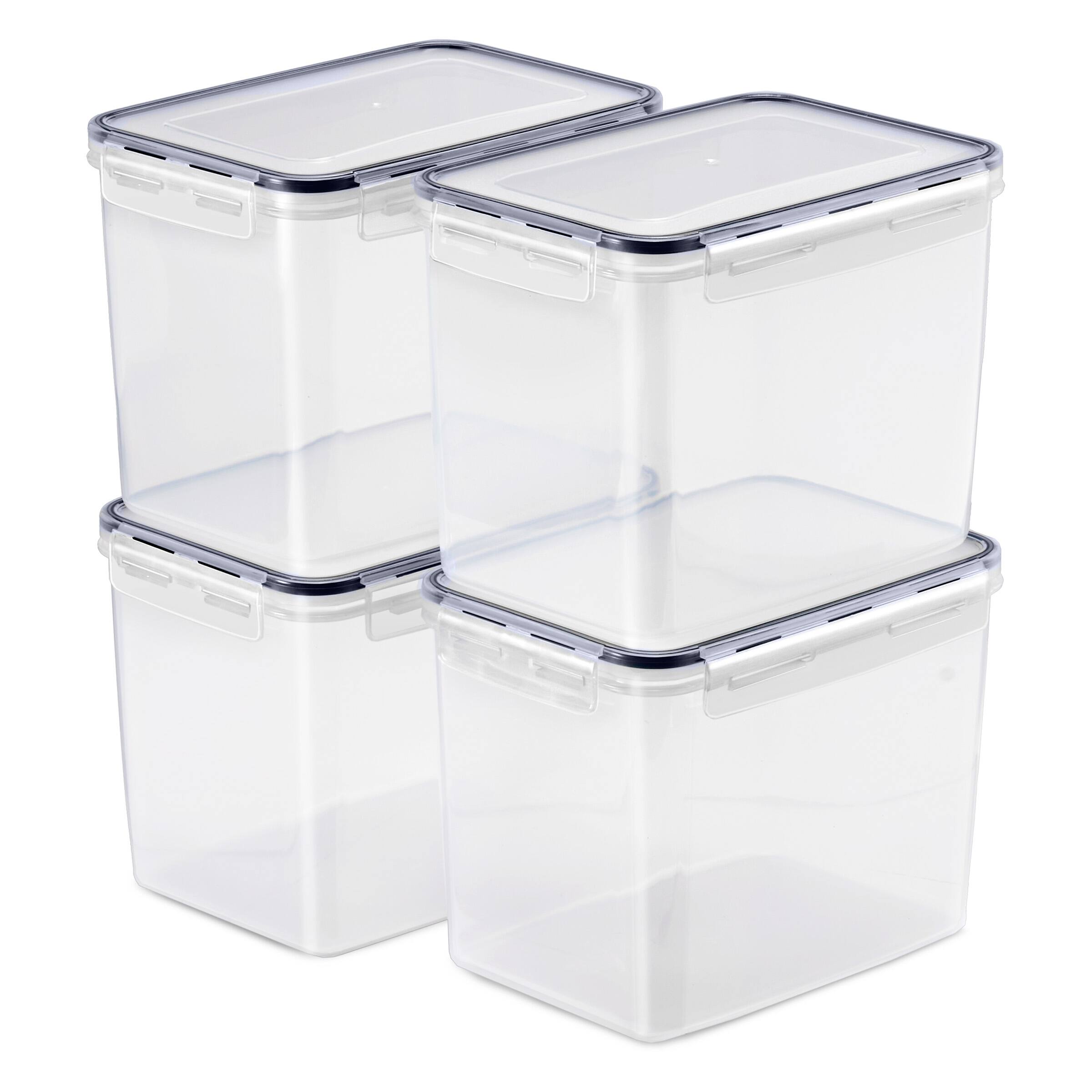 Alt View 3. Sorbus - Sorbus 4 Pack (121oz/15cups) Airtight Food Storage Containers with Lids - Clear.