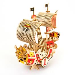 3D Puzzle - 3D DIY Puzzle: One Piece Thousand Sunny Ship - wa-gu-mi - 135pcs