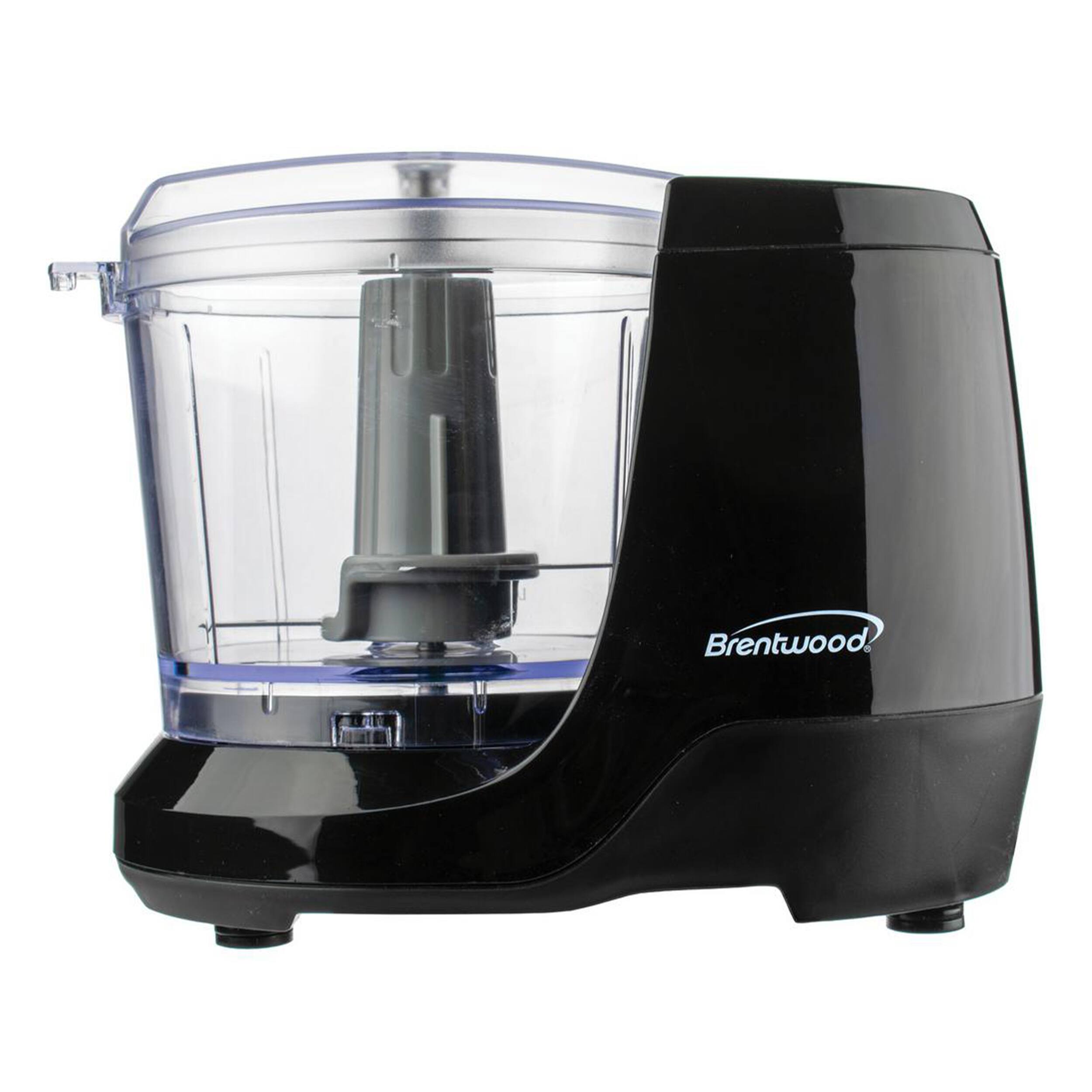 Front. Brentwood - Brentwood 1.5 Cup Mini Food Chopper in Black - Black.