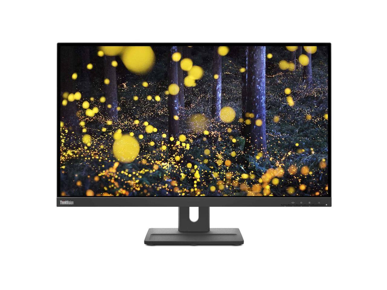 Alt View 1. Lenovo - Lenovo ThinkVision 27 inch Monitor - E27q-20 - Black.