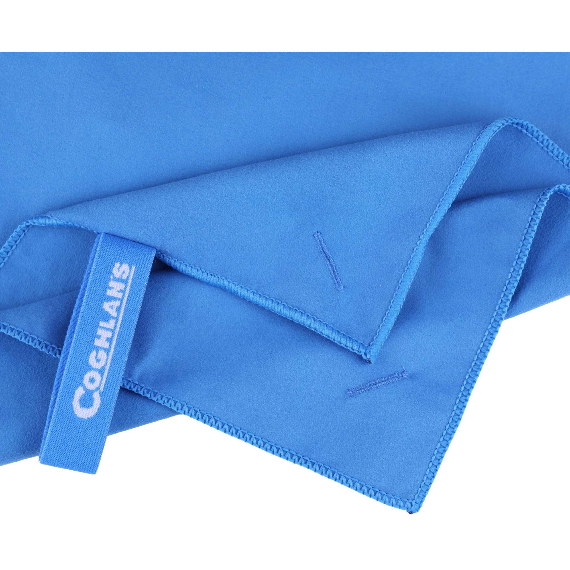 Alt View 2. Coghlan’s - Coghlan's Microfiber Towel with Storage Pouch - Medium - Blue.